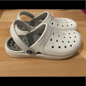 CROCS Reviva Clog White Sz 9